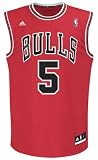 Chicago Bulls Kid's #5 Carlos Boozer Replica Road Jersey - Red