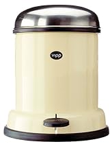 Vipp 13 - 1 Gal Wastebin - Cream - 10