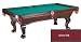 Sporting Goods : Dunbar Solid Maple 8 foot Pool Table - Cherry Finish - Wine Felt