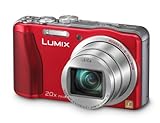 Panasonic DMC-TZ30EB-R Compact Camera - Red (14.1MP, 20x Optical Zoom) 3 inch LCD