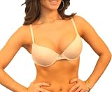 Laura Ashley Nude Microfiber Push-Up Demi Bra