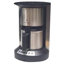 Russell Hobbs RHCM3390 8-Cup Programmable Coffeemaker, Silver