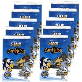 Disney Club Penguin ~ Series 2 Card-jitsu Trading Cards 10 X Booster Packs by Club Penguin Card-Jitsu