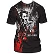 Men's Army of Darkness Blood Smoke Subway Big Print T-shirt