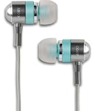 Coby CVEM76BLU High-Performance Isolation Stereo Earphones (Blue)