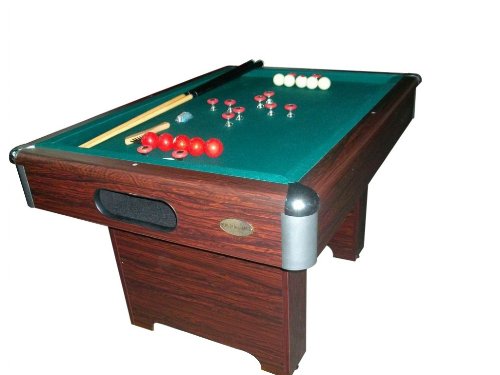 Slate Bumper Pool Table in Walnut By Berner Billiards On Sale