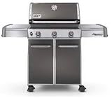Weber 6516301 Genesis EP-310 Premium Gas Grill LP Steel Gray - SS Grates & Bars