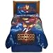 Iron Man Heavy Metal Comforter - Blue (Twin)