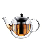 Bodum Bora Bora Double Wall Glass Teapot - 34 oz by Bodum