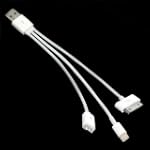 New 3 In 1 USB Cable For Iphone 5 - 4...
