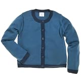 POLARN O. PYRET SPRING CARDIGAN (CHILD) - 3-4 years/Petrol