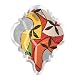 Celtic Fringe Studio Chandlier Crystal Drop Shape Magnet