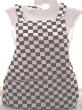 Black & White Checked Chefs Cooking Apron