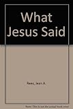 What Jesus said : Bible stories retold
