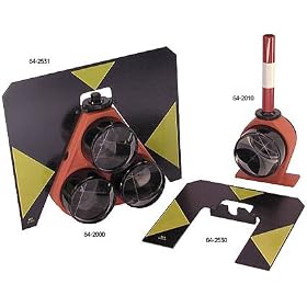CST Berger 64-2000 Triple prism assembly - Aluminum mount by CST/Berger
