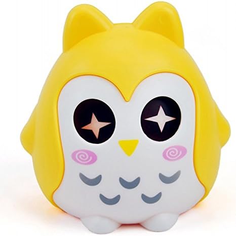 Super Cute Yellow Owl Money Coin Piggy Bank Color