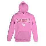 Arizona Cardinals NFL Youth Fleece Hoodie Hooded Sweatshirt, Pink (Small, Pink) Amazon.com