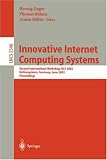 Review Springer  / Innovative Internet Computing Systems: Second International Workshop, IICS 2002, Kuhlungsborn, Germany, June 20-22, 2002: Proceedings (Lecture Notes in Computer Science)