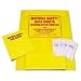 Tatco 10800 Yellow Plastic Rack w/ 3-Ring Binder, 24 x 30 Inches