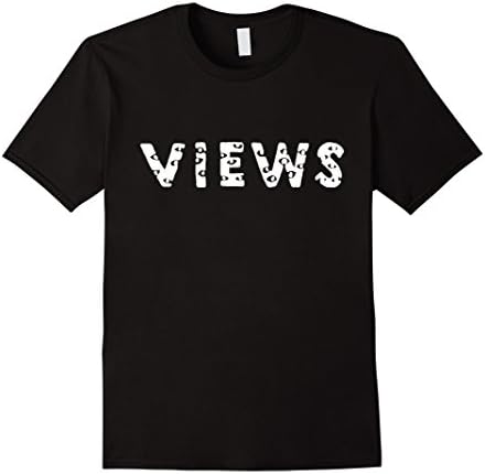 Men's Views t shirt Large Black