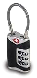 Lewis N. Clark TSA Cable Lock, Black