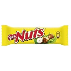 Nuts Einzelriegel, 8er Pack (8 x 42 g Packung)