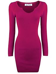 Rayon/Spandex/Wool Sweater General Print Fitted Mini Dress 