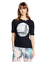 Marc Cain Camiseta Manga Corta (Azul Noche)