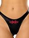 Leather Thong with Frog