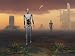 Wallmonkeys Peel and Stick Wall Decals - Androids Explore an Alien Planet. - Removable Graphic