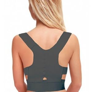 beautyko Evertone Posture Support Corrective Back Bridge with Back and Shoulder Support, Black
