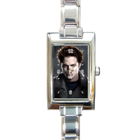 New Custom Rectangular Italian Charm Watch Twilight Edward Cullen New Moon