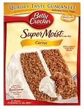 Betty Crocker Super Moist Carrot Cake Mix 15.25 oz (Pack of 12)