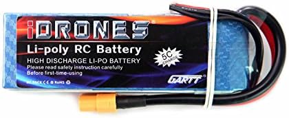 Idrones 1800mAh 11.1V 3S 35C Lipo Battery for RC Car Truck Helicopter Hobby A GRADE 5C CHARGING