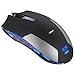 Pulison(TM) E-3lue Mazer II 6D 1800 DPI Blue LED 2.4GHz Wireless Gaming Mouse