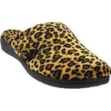 Orthaheel Womens Gemma Slipper,Tan Leopard,US 7 M