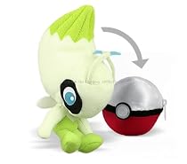 Celibe - Pokemon Pokeball Flip-out Plush Toy (Transform a Pokeball into a Pokemon) (Japanese Import)