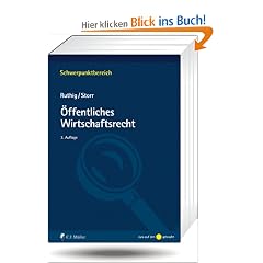 �ffentliches Wirtschaftsrecht (Schwerpunktbereich)