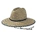 Coolibar UPF 50+ Men's Straw Beach Sun Hat (Natural - Large / X-Large)