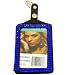 Rhinestone Crystal Bling Vertical Badge Holder (Blue)
