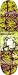 Alien Workshop Dinosaur Jr. Living All Over Skateboard Deck (8.2)