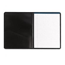 Smead Clear Front Polypropylene Pocket Padfolio with Pad, Inside Cover Card Slot, Gray (85847)