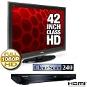 Toshiba 42ZV650U Regza 42" LCD HDTV Blu-ray Bundle