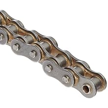 Morse 60R 10FT Standard Roller Chain, ANSI 60, Riveted, 1 Strand, Steel, 3/4" Pitch, 0.468" Roller Diamter, 1/2" Roller Width, 138000lbs Average Tensile Strength, 10ft Length