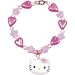 Hello Kitty Little Girls Flower Charm Bracelet
