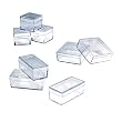 PLASTIC BOX SQUARE. 7/8 X 7/8 X 11/16 BOX OF 100
