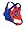 Royal Blue/Orange/Royal Blue