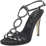 Lola Cruz Womens 044P30BK Platform Sandal Sandal