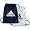 Collegiate Navy/White