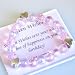 Sweet 16 Birthday Gift Bracelet - 16th Birthday